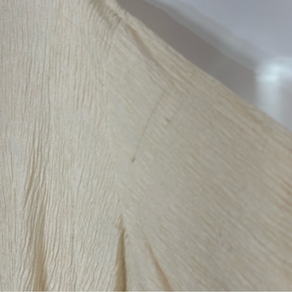 Savannah Morrow The Label long Sleeve button down shirt small women silk bamboo - Picture 8 of 9